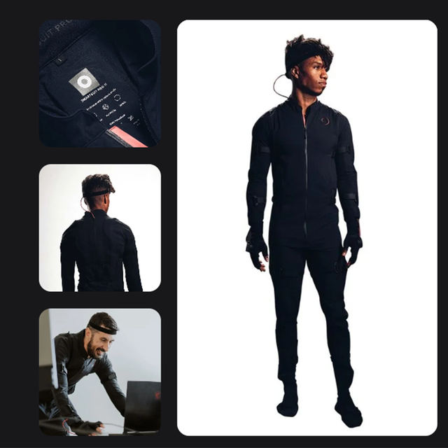 Rokoko Smartsuit Pro II Motion Capture Full-Body Equipment Inertial Platform Engine Denmark