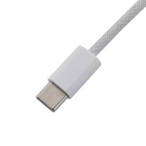 PD 60W Cargador rápido 3A Tipo C a USB C Cable Nylon trenzado ABS Carcasa <span class=keywords><strong>2M</strong></span> Cable tipo C para iPhone 15 <span class=keywords><strong>Pro</strong></span> Max <span class=keywords><strong>Macbook</strong></span> Samsung - Product Image 5