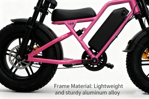 Bicicleta Eléctrica de 16 Pulgadas con Batería de Litio Extraíble de 36V 350W, Motor Trasero sin Escobillas, Conducción Cómoda, Compatible con Neumáticos Anchos Personalizados, G60mini Estilo Clásico - Product Image 1