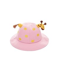 Lindo sombrero de cubo de jirafa, gorras para niños de jardín de infantes, sombrero de Sol de alta calidad, gorras de rendimiento, sombrero de pescador encantador para bebé
