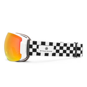 نظارات تزلج مخصصة بإطار كامل وحزام قابل للتعديل وعدسات متعددة الألوان لحماية العين في الرياضات الشتوية مع عدسات مستقطبة وحماية من الأشعة فوق البنفسجية - Product Image 4