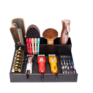 Caja de herramientas de peluquería, tijeras eléctricas, caja de almacenamiento para PC, organizador de cepillos para el cabello, estante, bolsa para tijeras - Product Image 1