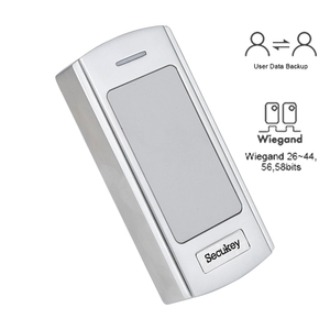 Secukey Standalone esterno RFID <span class=keywords><strong>Controller</strong></span> di accesso 125KHz 13.56MHz di prossimità EM <span class=keywords><strong>Card</strong></span> Wiegand lettore in metallo scheda NFC biometrico - Product Image 2