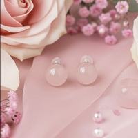 Boucles d'oreilles tendance pour femme en cristal naturel Jingfa, clous d'oreilles en perles d'améthyste, bijoux de guérison en cristal en argent 925, idéales pour un cadeau