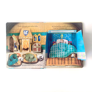 Libros de Tapa Dura Personalizados de Papel para Niños, Servicio de Impresión de Libros de Cartón, Libro Infantil 3D Pop-up con Solapas para Cuentos para Dormir - Product Image 2
