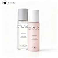 Bouteilles PET à double bouchon de 80 ml, 100 ml, 120 ml, 150 ml, contenants en plastique vides étanches, plusieurs tailles pour l'emballage de produits cosmétiques et de soins de la peau