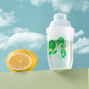 Shaker Cup 200Ml Transparent With Graduations For Powders Juices And Fruit Gift Option - Product Image 3