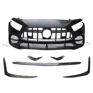 Para Mercedes Benz Clase A W177 A45: Parachoques Delantero de FRP, Labio Delantero de Fibra de Carbono, Paneles Laterales, Divisores y Embellecedores de Alerón - Product Image 2