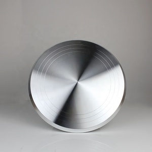 Platine à Gâteau en Alliage d'Aluminium de 12 Pouces, Base Antidérapante en Caoutchouc, Support Rotatif Professionnel pour Desserts - Product Image 5