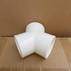Conector en Y para Ductos de 6 Pulgadas de Diámetro (150 mm), Divisor, Unificador, <span class=keywords><strong>Ducto</strong></span> Redondo de Plástico para Extractores de Aire, Baño, Cocina - Product Image 5