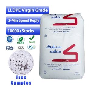 เม็ดพลาสติกโพลีเอทิลีนชนิด LLDPE เกรดฟิล์ม 7042 วัตถุดิบสำหรับพลาสติกห่อพาเลทแบบหดตัว ฟิล์มยืด LLDPE - Product Image 1