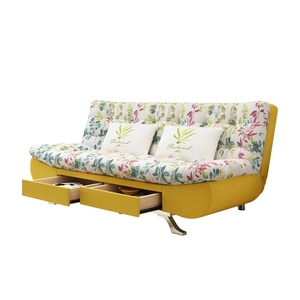 Giường Sofa Gấp Với Chức Năng Lưu Trữ Vải Hiện Đại Giường Sofa Gấp Futon 1.2 Có Thể Gập Lại Căn Hộ Mới Phòng Khách Khách Sạn Phòng Khách - Product Image 5