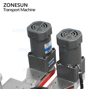 สายพานลำเลียงแบบไม่มีฐาน ZONESUN Hugger Belt สำหรับจับขวดด้านข้างและด้านล่าง ใช้สำหรับการพิมพ์โค้ดและลำเลียงในสายการผลิต - Product Image 4
