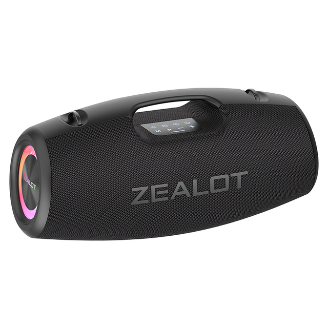 Zealot 120W Large Output Portable Karaoke Speaker 24000mAh Large Battery Portable BT Outdoor Speaker Wireless Speaker