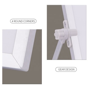 Hot Bán Vàng Đôi Hai Mặt Máy Tính Để Bàn Bảng Trắng <span class=keywords><strong>Mini</strong></span> Có Thể Gập Lại Từ Khô Xóa Bảng Trắng Với 10 Đánh Dấu 4 Nam Châm 1 Tẩy - Product Image 2