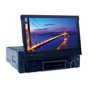 7 inch bảng điều khiển in-dash phổ <span class=keywords><strong>MP5</strong></span> Xe Máy nghe nhạc với màn hình cảm ứng stereo FM Đài phát thanh gương chiếu hậu liên kết Linux OS khuếch đại - Product Image 3