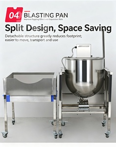 Máquina Comercial de Palomitas de Maíz con Carrito y Vitrina <span class=keywords><strong>para</strong></span> Zonas de Comida en Centros Comerciales - Product Image 6
