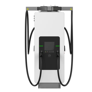 Chargeur rapide DC pour véhicules électriques Starcharge Titan V3 180 kW certifié UL, double connecteur CCS1 NACS 480 V, écran LED, station commerciale OEM - Product Image 2