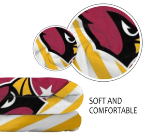 بطانية أريكة لغرفة النوم دافئة ومريحة بتصميم علمي مخصص من 32 فريق بطانيات نسور فيلادلفيا - Product Image 3