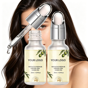 <span class=keywords><strong>Huile</strong></span> capillaire 100% OEM à l'<span class=keywords><strong>huile</strong></span> d'argan pressée à froid pour cheveux secs, abîmés, crépus, pointes fourchues, réparation, soin profond, boost <span class=keywords><strong>de</strong></span> brillance - Product Image 5