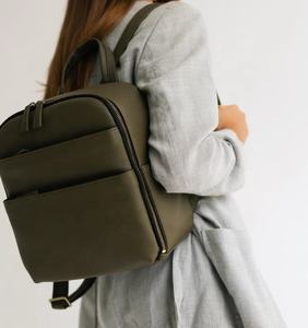 Пользовательский кожаный рюкзак для камеры Dslr, водонепроницаемая сумка для фотокамеры из искусственной кожи, сумка для видеокамеры, рюкзак - Product Image 6