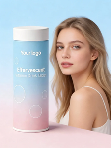 Tablete Efervescente de Vitamina Mais Popular com Biotina, Vitamina E, Vitamina C e Colágeno para Apoiar Cabelo, Pele e Unhas - Product Image 1