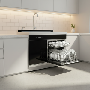 Lave-<span class=keywords><strong>vaisselle</strong></span> <span class=keywords><strong>encastrable</strong></span> double face de haute qualité, capacité 13 couverts, <span class=keywords><strong>A</strong></span>++, en acier inoxydable, commande intelligente, pour hôtels - Product Image 2