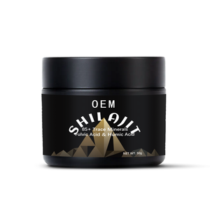 OEM Özel Etiket Altın Sınıfı Organik Himalaya Şilajit Sıvı Fulvik Asit 30g 50g Reçine - Product Image 1