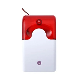 Kablolu Siren 12V çalışma <span class=keywords><strong>Mini</strong></span> çakarlı lamba sistem göstergesi ile 110dB LED flaş hırsız <span class=keywords><strong>alarm</strong></span>ı kişisel Siren ses <span class=keywords><strong>alarm</strong></span>ı - Product Image 4