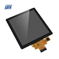 Smart Home 720x720 carré Ips 4 ''Tft écran tactile noir 4 pouces Tft Module d'affichage Lcd