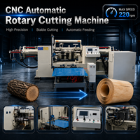 Máquina de Corte Rotatorio de Chapa de Madera de Alta Precisión, Fabricante de Equipos Automáticos de Pelado CNC