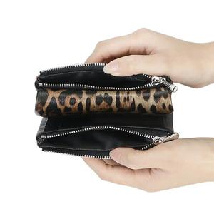 AndoBag Vintage Genuine Leather Leopard Print <b>Wallet</b> - Short Coin Purse for <b>Women</b> Fashionable <b>Card</b> Holder 2603 - Product Image 5