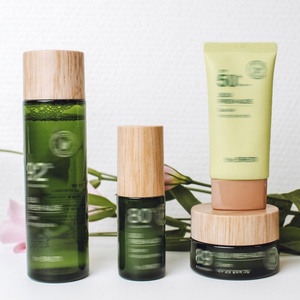 <b>Empty</b> Luxury 50ml Glass Dropper Bottle for Essential Oil & Face Cream Cosmetic Serum with Custom Logo and <b>Box</b> - Product Image 2