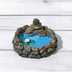 Fournisseur direct d'usine, mini aquarium, accessoires pour aquarium, micro-paysage, fournitures <span class=keywords><strong>en</strong></span> résine DIY, pot <span class=keywords><strong>de</strong></span> fleurs, plateau <span class=keywords><strong>de</strong></span> jardinage <span class=keywords><strong>en</strong></span> sable - Product Image 4