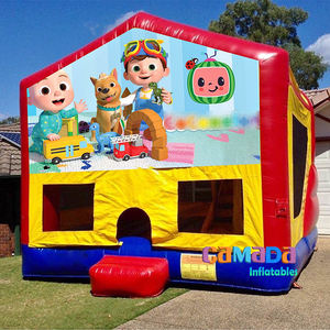 Château gonflable commercial personnalisé pour adultes, 13x13 pieds, pour fêtes en extérieur, avec protection UV, certifié CE, pour enfants - Product Image 5