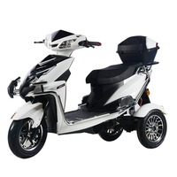 Triciclo eléctrico de 3 ruedas Cool Adult, venta directa de fábrica, bicicleta eléctrica de carga