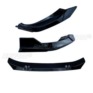 Spoiler de pare-chocs avant, canard de pare-chocs, diffuseur, séparateur pour Volkswagen VW Tiguan MK2 TSI TDI R-Line 2020 2021 2022 Tuning - Product Image 4