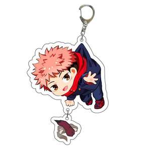 Llavero de anime, Jujutsu Kaisen, Demon Slayer, Bungou <span class=keywords><strong>Stray</strong></span> Dogs, colgante acrílico de doble cara, standee transfronterizo - Product Image 4
