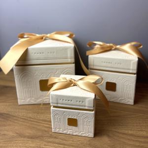 Boîtes d'emballage rigides portables haut de gamme avec logo personnalisé pour bijoux de luxe, boîte cadeau réutilisable, design imperméable, doublure blanche - Product Image 2