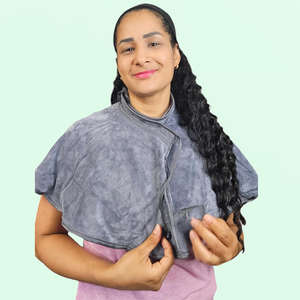 Handuk Mikrofiber Model Baru dengan Logo Kustom / Cape Handuk Bulat dengan Handuk Leher Internal / Cape - Product Image 3