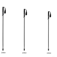 Bâtons de randonnée pliables en fibre de carbone à 5 sections, ultra légers et portables, pour la course sur sentier