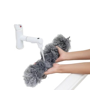 Outils de nettoyage, brosse à poussière avec tête extensible, plumeau en microfibre - Product Image 3