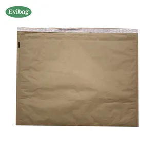 Custom Compostable Honeycomb Paper Shipping Biodegradable Envelope Mailer Padded Packaging Kraft Bag
