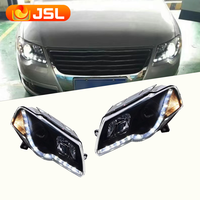 Phares Avant LED Double Xénon HID DRL pour Volkswagen Passat Magotan B6 2007-2011, Accessoires Auto