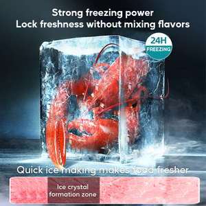 Tủ lạnh inverter có ngăn đá 4 cu.ft. Dùng cho phòng, không đóng tuyết, tiết kiệm điện - Product Image 3