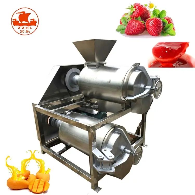 Machine pour préparer la pâte de tomate, extracteur de fruits à la Passion, Machine de traitement, prix usine
