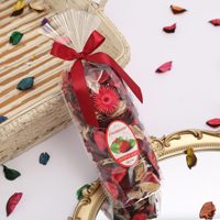 Sachets parfumés décoratifs à la lavande et à la rose, sachets de pot-pourri aux pétales frais, pot-pourri de fleurs séchées parfumées