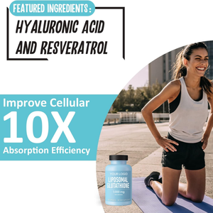 Hot bán 1000mg giảm gốc GSH liposomal Glow làm trắng Collagen vitamine C L-Glutathione viên nang dành cho người lớn chất chống oxy hóa - Product Image 2