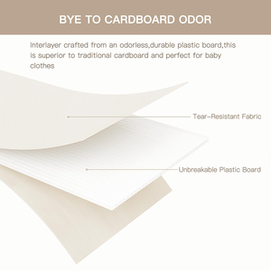 Organizador de Cajones <span class=keywords><strong>para</strong></span> Decoración de Cuarto de Bebé, Elegante Organizador <span class=keywords><strong>para</strong></span> Artículos Esenciales del Bebé, Mantiene el Cuarto Ordenado - Product Image 5