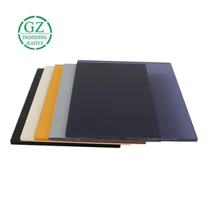 Wear resistant engineering plastic board flame retardant anti static high performance transparent PVC board